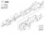 Bosch 0 602 229 002 ---- Hf Straight Grinder Spare Parts